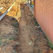 French-Drains-Commercial-Property 3